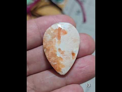 #13 Scolecite with Peach Stilbite