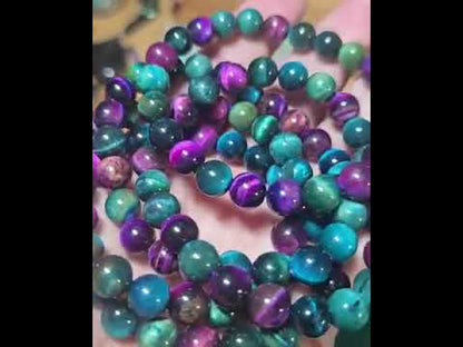 8mm Galaxy Star Tiger Eye