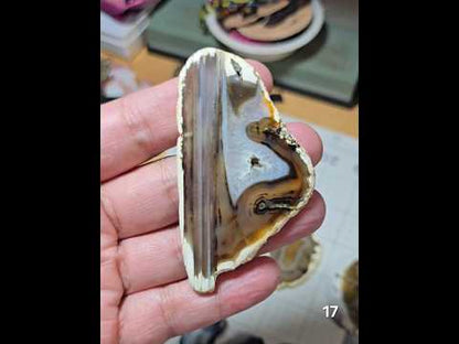 #17 Druzy Agate Slice