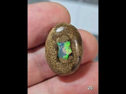 #26 Ethiopian Inlay Boulder Opal