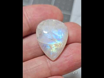 #20 Rainbow Flash Moonstone