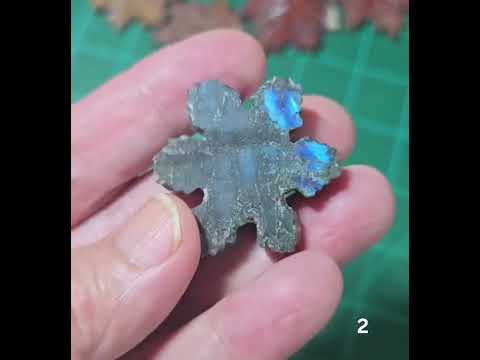 #2 Labradorite Snowflake