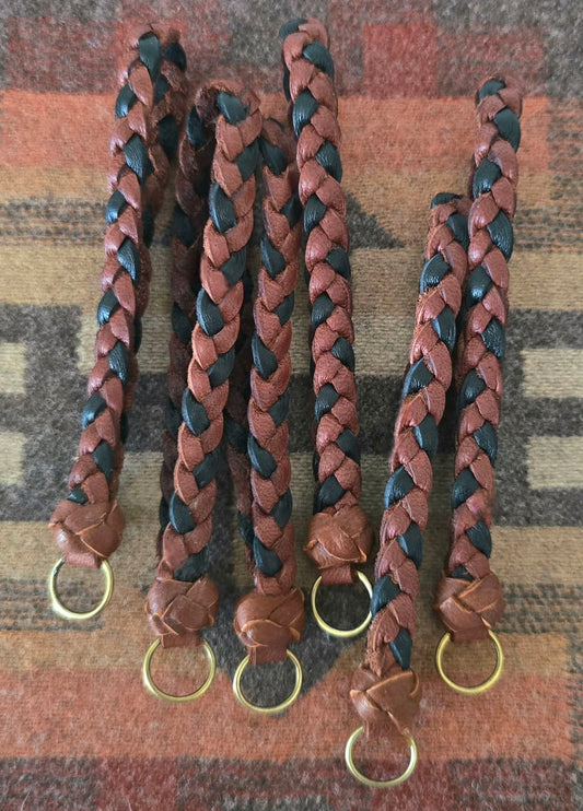 Cognac & Black Fob Hanger