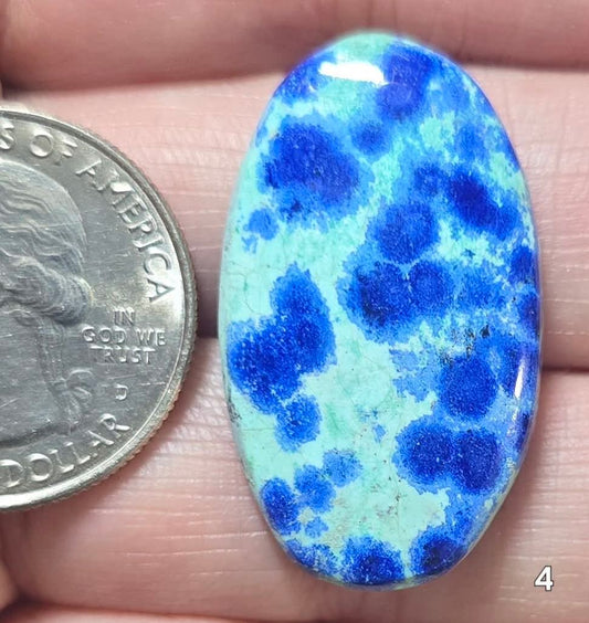 #4 Bluebird Azurite Malachite