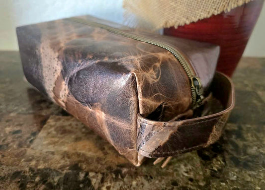 Full Distressed Lambskin Leather