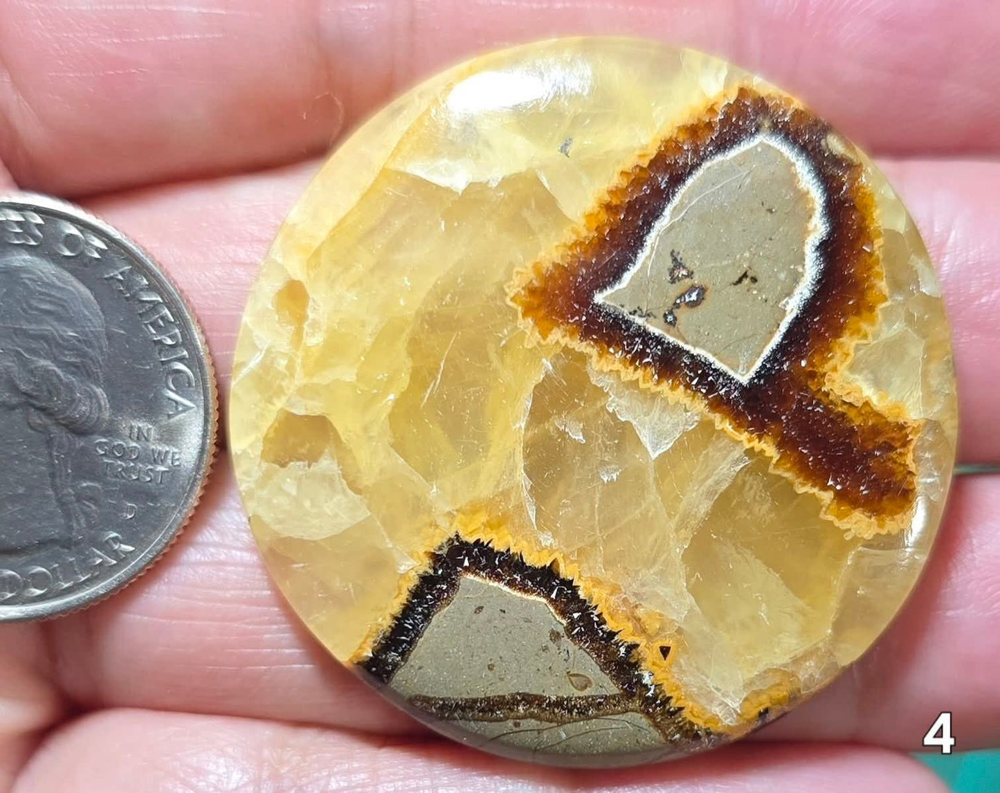 #4 Yellow Septarian