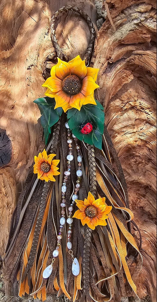 10" Sunflower Tassel