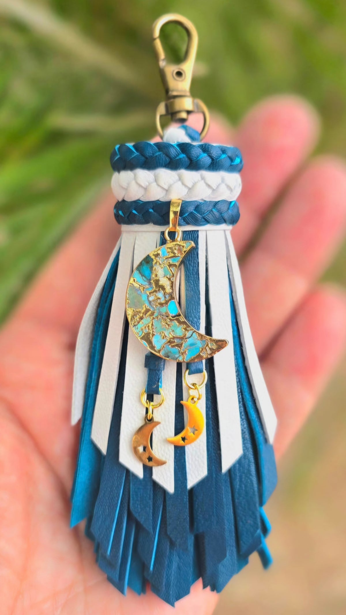 4" Zippy Leather Tassel
